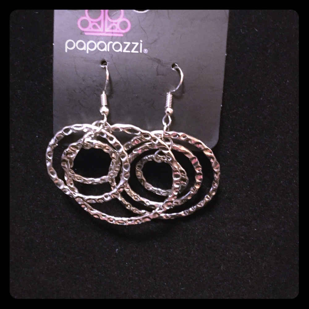 🆕 Silver Ripple Earrings